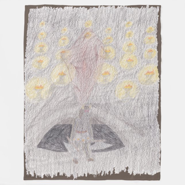 Khaos Crystal Fleece Blanket (Front)