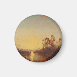 Khartoum, Coucher De Soleil – Félix Ziem Magnet