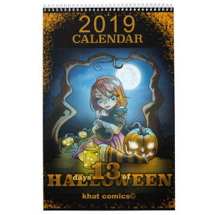 Khat Comics 13 Days of Halloween Calendar