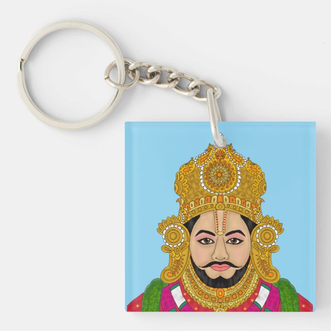 Khatoo Shyam Keychain (Front)