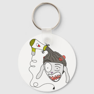 Khaty y el secador diabólico key ring
