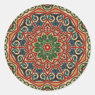 khayameya classic round sticker