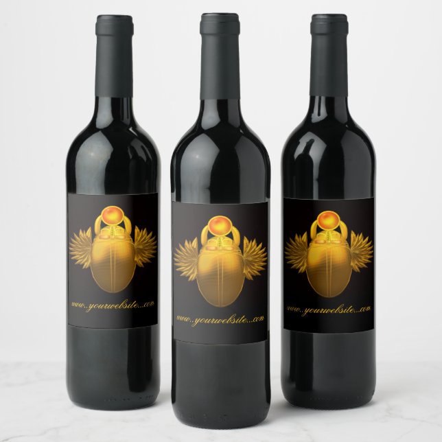 Kherpi God of the Rising Sun,personalised Wine Label (Bottles)