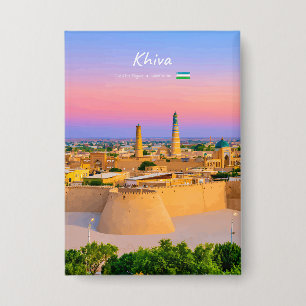 Khiva, Uzbekistan - Ancient Fortress Skyline