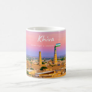 Khiva, Uzbekistan - Ancient Fortress Skyline Coffee Mug