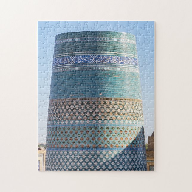 Khiva, Uzbekistan, Asia - Unfinished Kalta Minor Jigsaw Puzzle (Vertical)