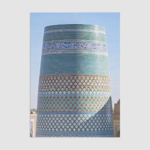 Khiva, Uzbekistan, Asia - Unfinished Kalta Minor Tissue Paper