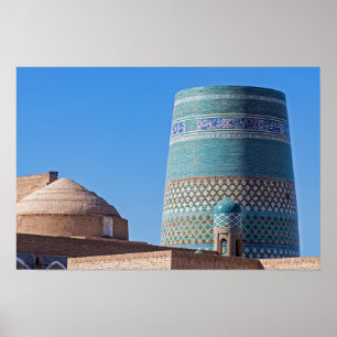 Khiva, Uzbekistan - Islam Khodja Minaret Poster
