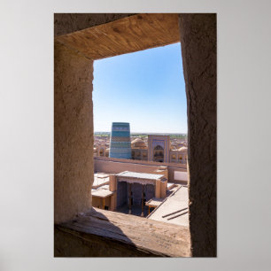 Khiva, Uzbekistan - Kalta Minor Minaret Poster