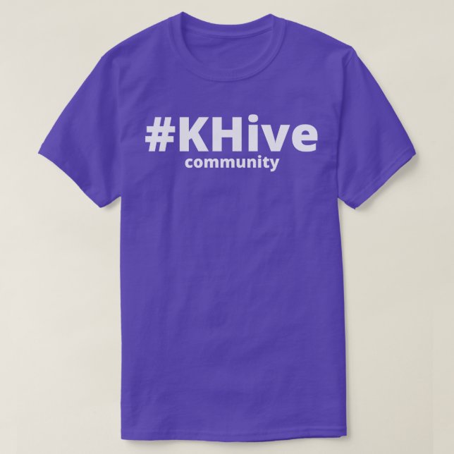KHive community TShirt (Design Front)