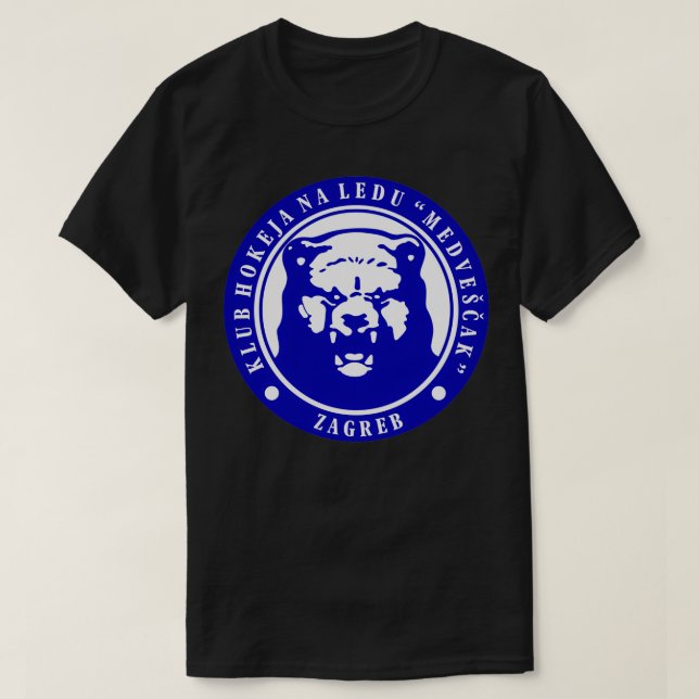 KHL Medveak Zagreb T-Shirt (Design Front)