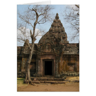 Khmer Castle ... Buriram, Isaan, Thailand Card