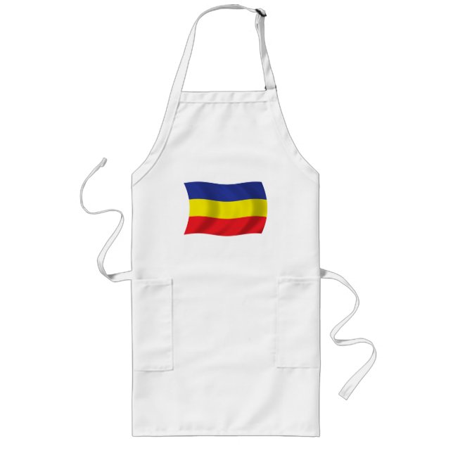 Khmer Kampuchea Krom Flag Apron (Front)