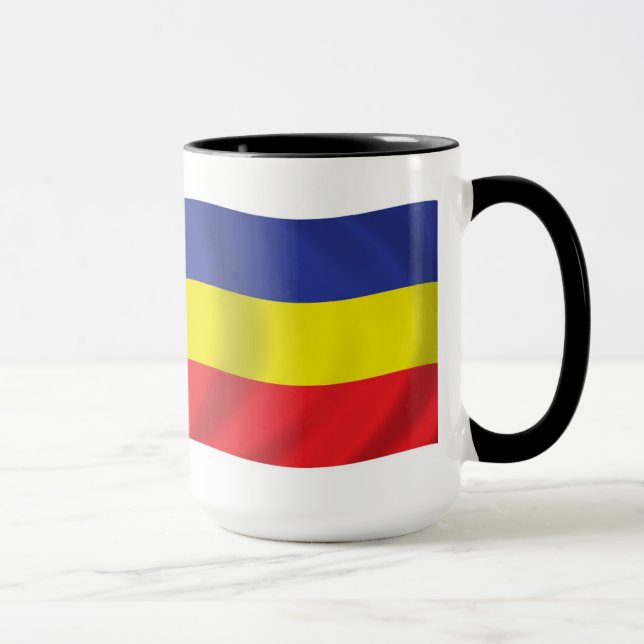 Khmer Kampuchea Krom Flag Mug (Right)