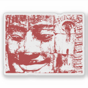 Khmer Stone Face ... Bayon Temple, Cambodia