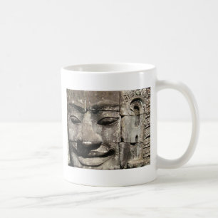 Khmer Stone Face ... Bayon Temple, Cambodia Coffee Mug