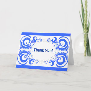 Khokhloma Exotique Thank You Card