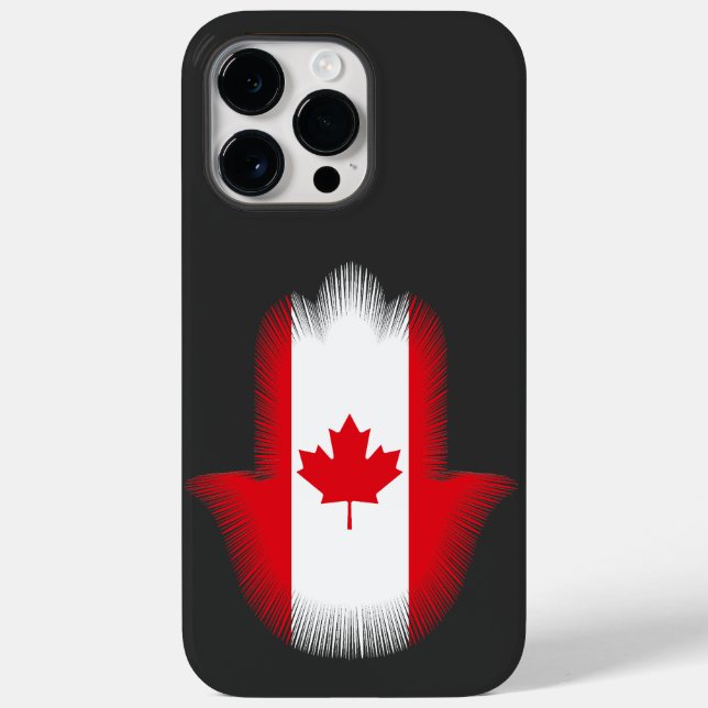 KHOMSSA With Canadian flag Case-Mate iPhone Case (Back)
