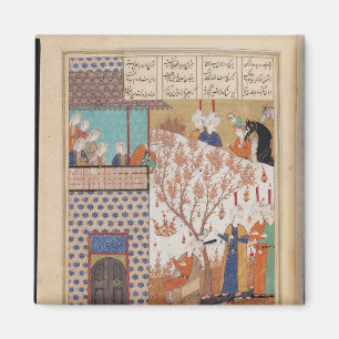 Khosro before Shirin's Palace Magnet