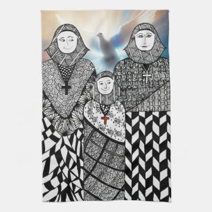 KHS Catholic Nuns Kitchen Towel