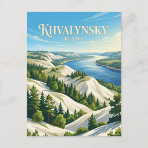 Khvalynsky National Park Russia Postcard