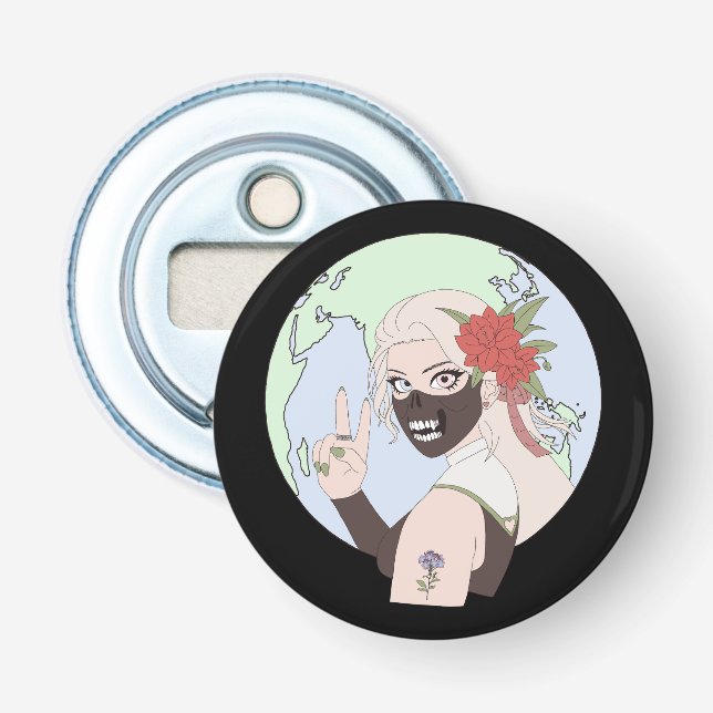 Ki 3 (Earth) Bottle Opener (Front)