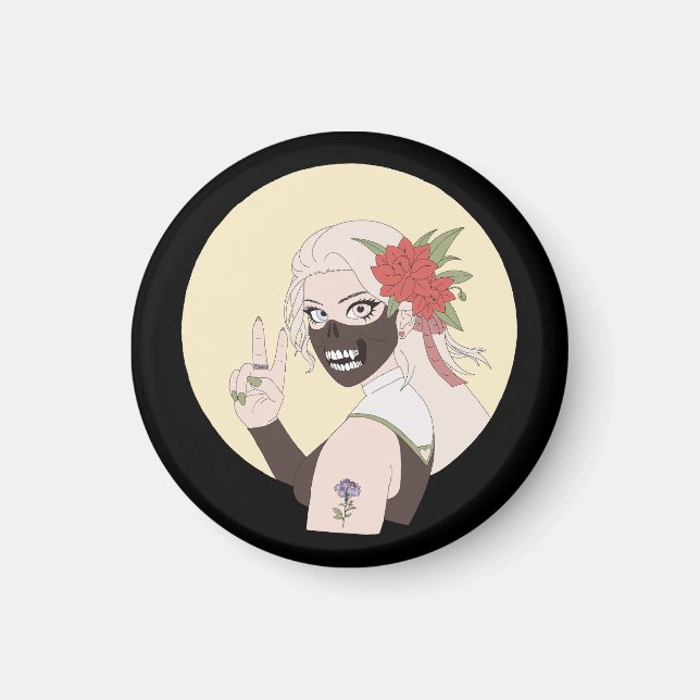 Ki 3 (Moon) Magnet (Front)