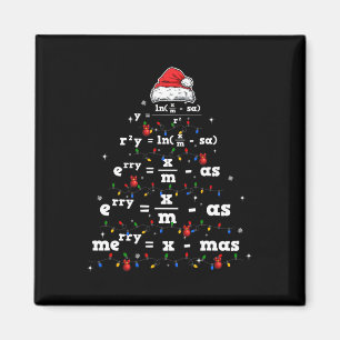 Ki Math Teacher Christmas Matching Costume Math Lo Magnet