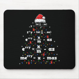 Ki Math Teacher Christmas Matching Costume Math Lo Mouse Pad