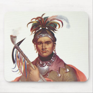 Ki-On-Twog-Ky or 'Complanter', a Seneca Chief Mouse Pad