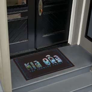 KIA ORA KIWI GREETING DOORMAT