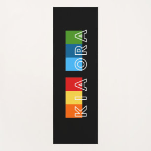 Kia Ora, Kiwi Greeting from New Zealand Yoga Mat