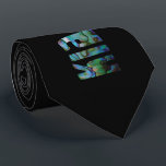 KIA ORA KIWI GREETING TIE<br><div class="desc">Classic New Zealand greeting - in the vibrant colors of the Paua shell. 
#madjack #paua #kiwi #new zealand #australia #downunder #sports</div>