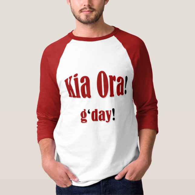 Kia Ora! T-Shirt (Front)