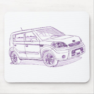 Kia Soul 2008+ Mouse Pad