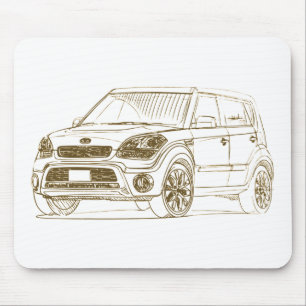 Kia Soul 2012 Mouse Pad