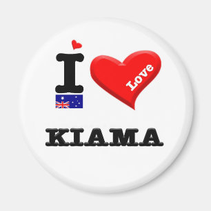 KIAMA - I Love Magnet