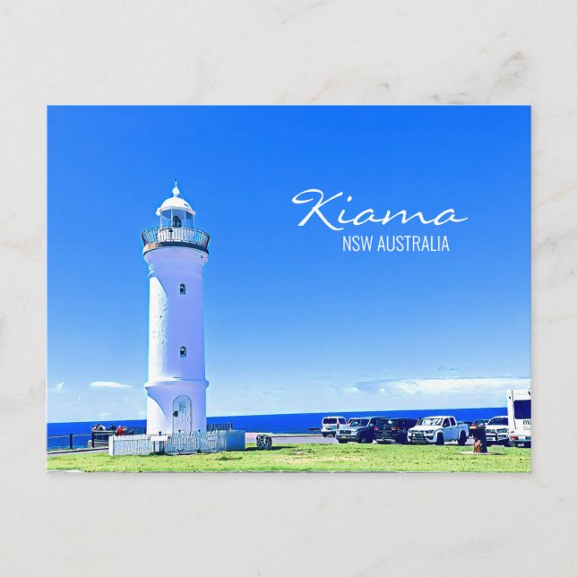 Kiama lighthouse NSW Australia Postcard (Front)