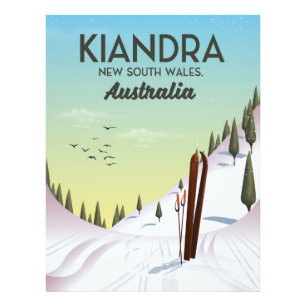 Kiandra New South Wales Australia Ski Photo Print