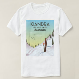 Kiandra New South Wales Australia Ski T-Shirt