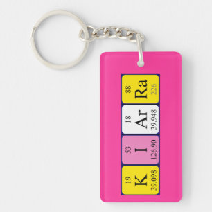 Kiarra periodic table name keyring