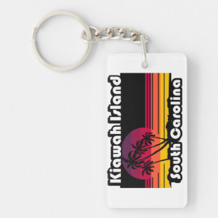 Kiawah Island Beach South Carolina Key Ring