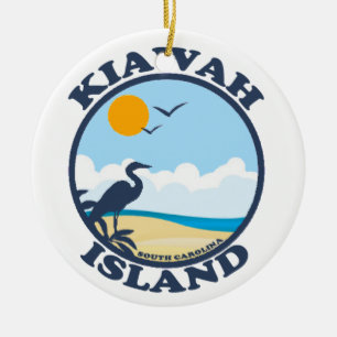 Kiawah Island. Ceramic Ornament