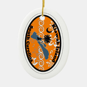 Kiawah Island. Ceramic Ornament
