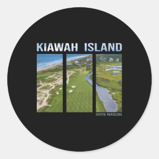 Kiawah Island South Carolina Family Golf Vacation  Classic Round Sticker