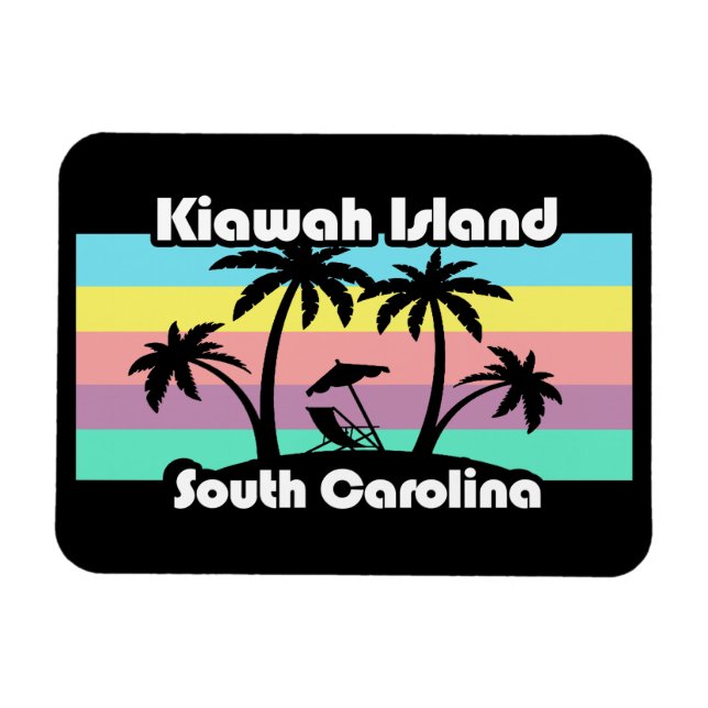 Kiawah Island South Carolina Magnet (Horizontal)