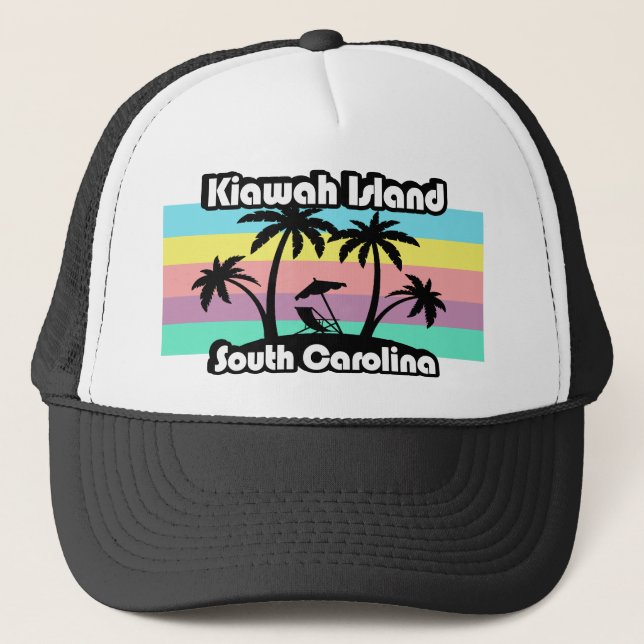 Kiawah Island South Carolina Trucker Hat (Front)