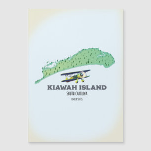 Kiawah Island South Carolina USA map