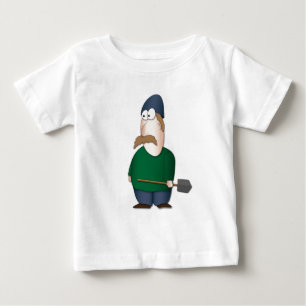 Kibbutz Man ("Kibbutznick") Baby T-Shirt