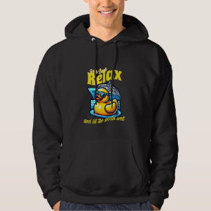 Kick Back Let World Wait Cruise Ship Duck Hunting Hoodie
